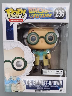 #236 Dr. Emmett Brown (w/ Jumper Cables) Back to the Future