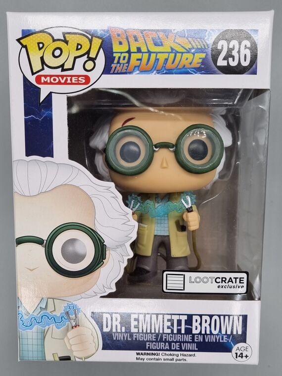 #236 Dr. Emmett Brown (w/ Jumper Cables) Back to the Future