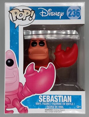 #236 Sebastian - Disney - The Little Mermaid - BOX DAMAGE