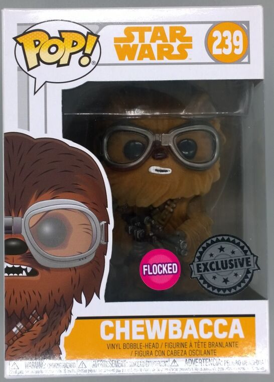 #239 Chewbacca - Flocked - Star Wars