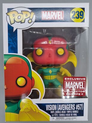 #239 Vision (Avengers #57) - Marvel Collectors Corps