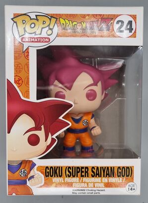 #24 Goku (Super Saiyan God) - Dragon Ball Z