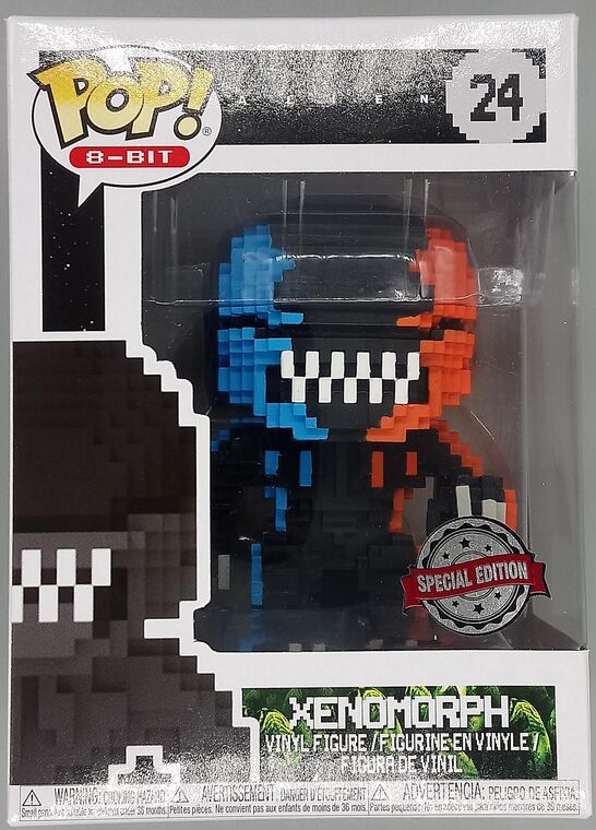 #24 Xenomorph (Orange/Blue) - 8-Bit