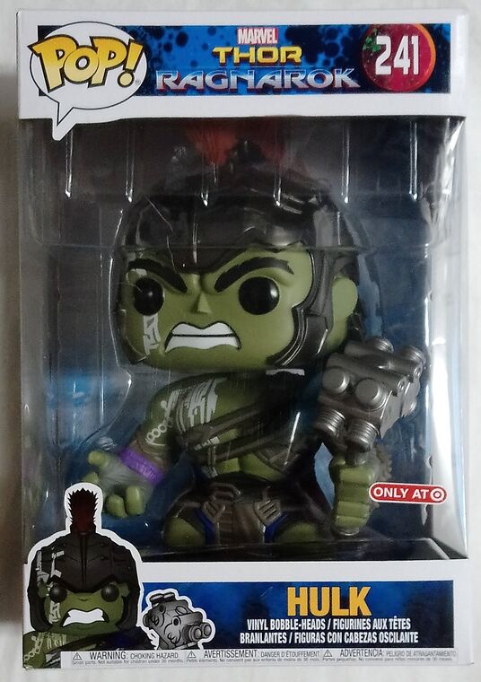 #241 Hulk - 10 Inch Marvel Thor Ragnarok - BOX DAMAGE
