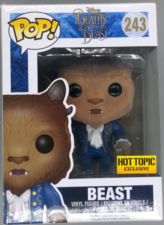 #243 Beast - Flocked - Disney Beauty & The Beast