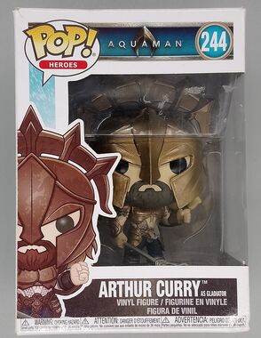 #244 Arthur Curry (as Gladiator) DC Aquaman - BOX DAMAGE