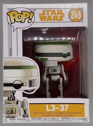 #245 L3-37 - Star Wars - Solo - BOX DAMAGE