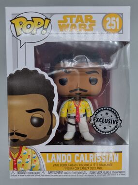 #251 Lando Calrissian (White Outfit) Pop Star Wars Exclusive