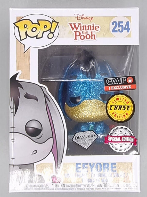 #254 Eeyore (Blue) - Diamond Chase - Disney Winnie the Pooh