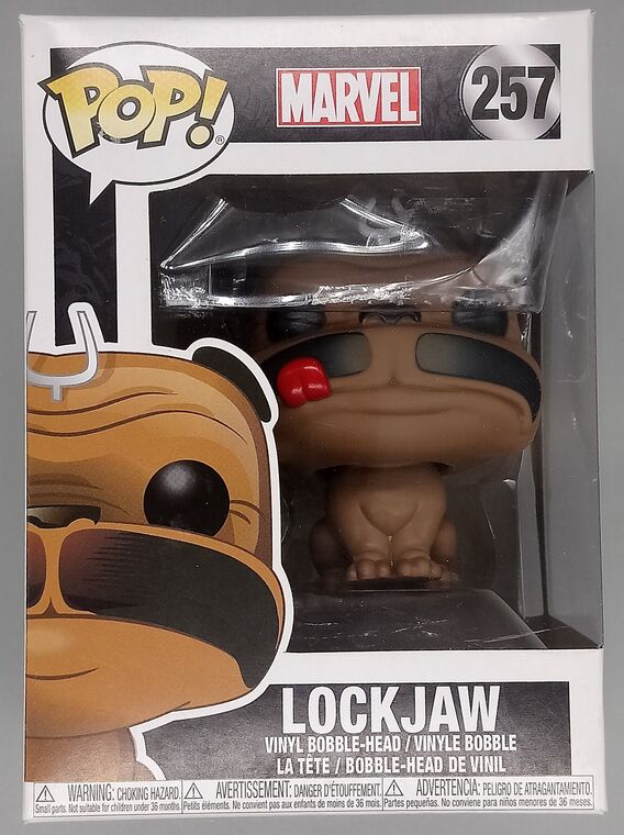 #257 Lockjaw - Marvel Inhumans - BOX DAMAGE