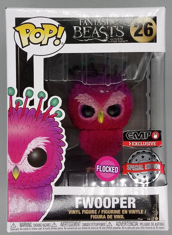 #26 Fwooper - Flocked - Fantastic Beasts
