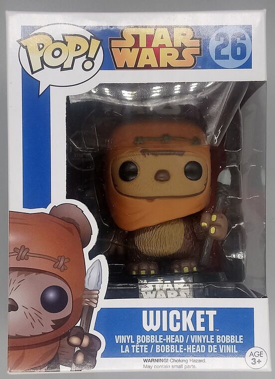 #26 Wicket - Star Wars - BOX DAMAGE