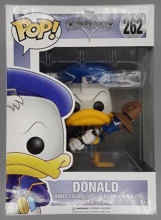 #262 Donald - Disney - Kingdom Hearts - BOX DAMAGE
