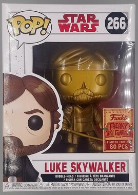 #266 Luke Skywalker (Final Battle, Gold) Pop Star Wars 80pc