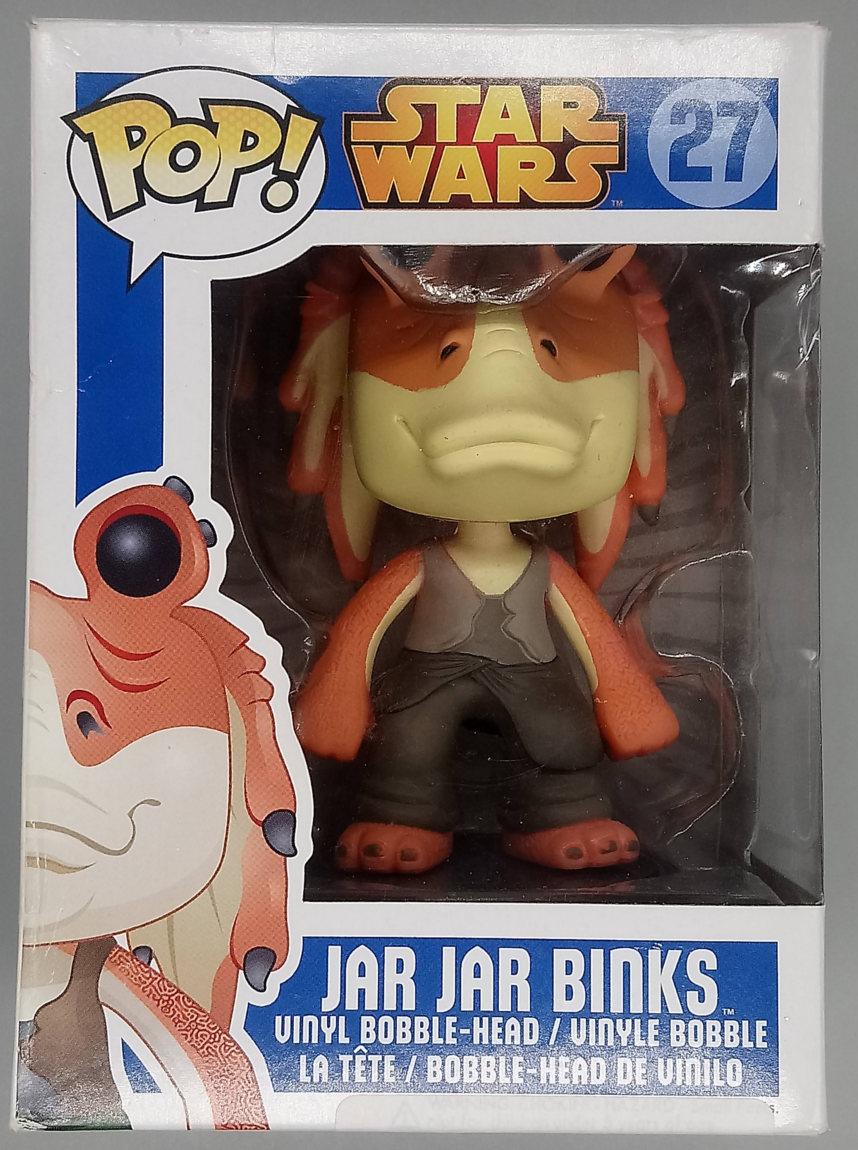 Funko Pop! Star Wars Jar Jar Binks Bobble-Head Figure #27 - US