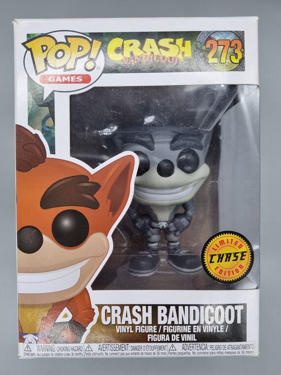 #273 Crash Bandicoot - B&W Chase Edition
