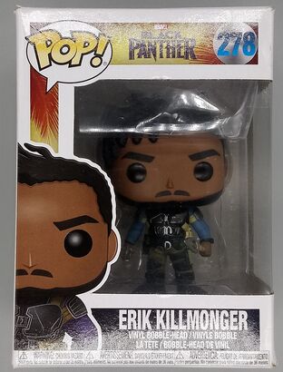 #278 Erik Killmonger - Marvel Black Panther BOX DAMAGE