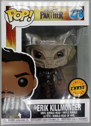 #278 Erik Killmonger (Masked) Chase POP Marvel Black Panther