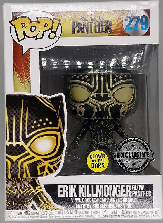 #279 Erik Killmonger (Panther) - Glow Marvel - Black Panther