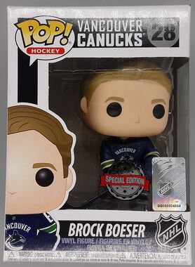 #28 Brock Boeser - NHL Vancouver Canucks Home Jersey