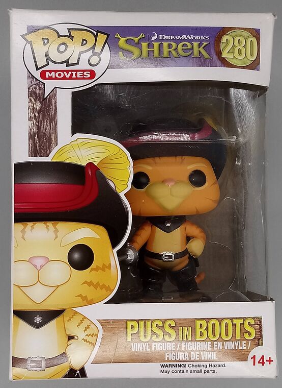 #280 Puss in Boots - Shrek - BOX DAMAGE