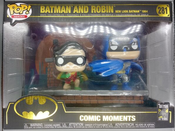 #281 Batman and Robin (New Look Batman 1964) Comic Moment Po