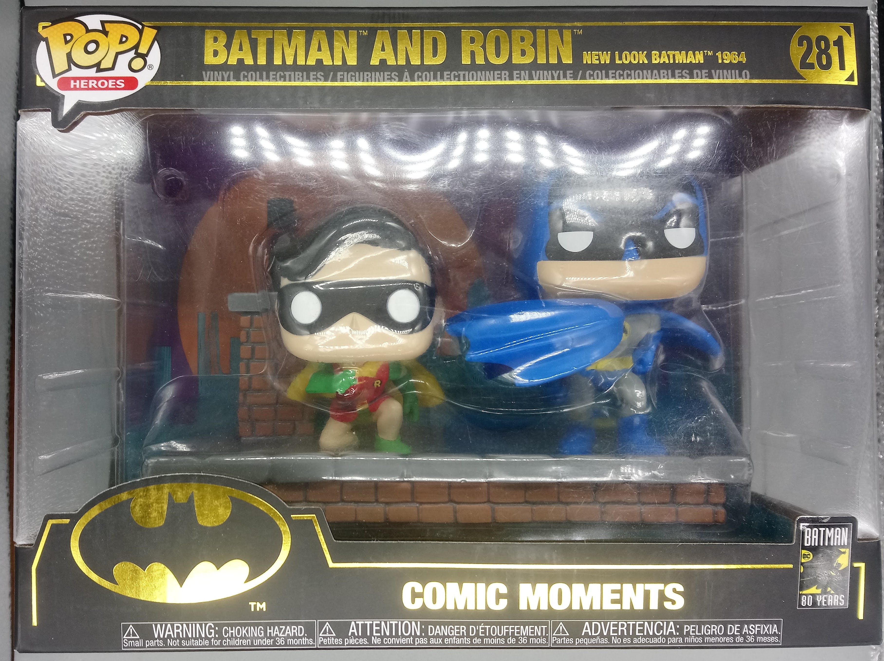 281 Batman and Robin (New Look Batman 1964) Comic Moment Po – Funko Pops