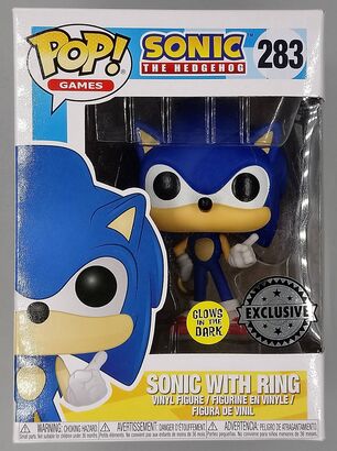 #283 Sonic with Ring - Glow - Sonic the Hedghog