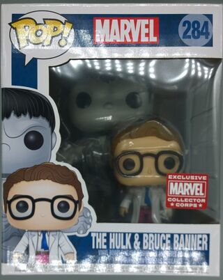 #284 The Hulk & Bruce Banner 6 Inch Marvel Collector Corps