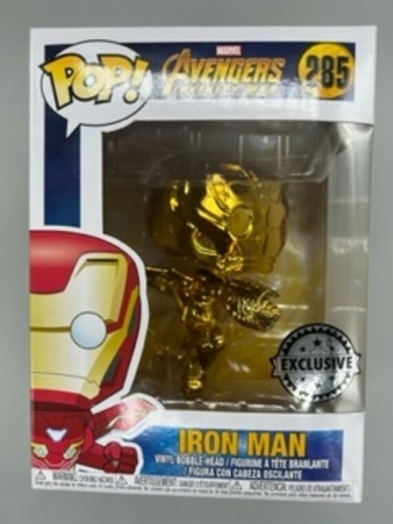#285 Iron Man (Gold) Chrome - Marvel Avengers Infinity War