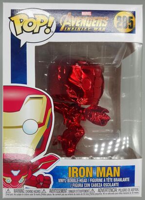 #285 Iron Man (Red) Chrome Marvel Avengers Infinity War
