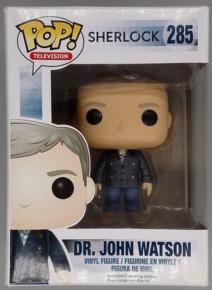 #285 Dr. John Watson - Sherlock - BOX DAMAGE