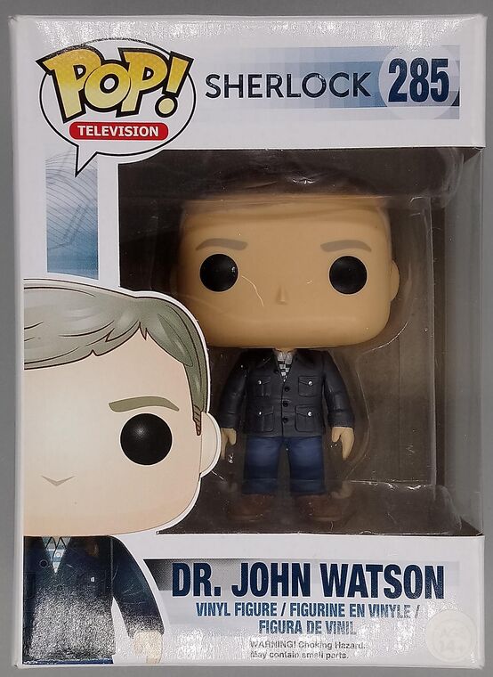 #285 Dr. John Watson - Sherlock - BOX DAMAGE