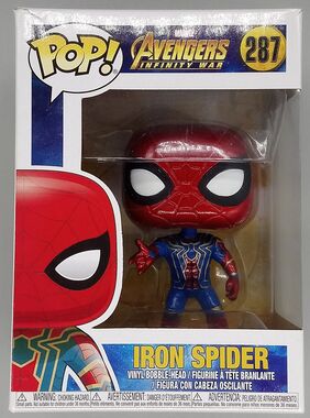 #287 Iron Spider - Marvel Avengers Infinity War - BOX DAMAGE