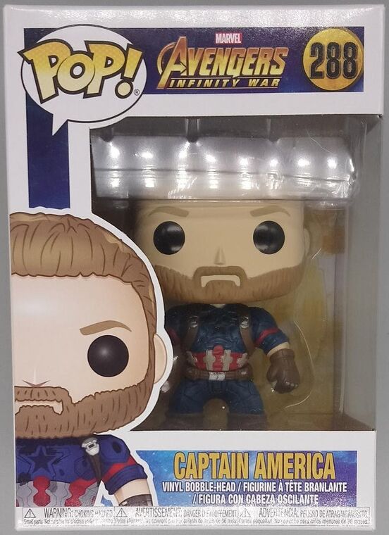 #288 Captain America - Marvel Avengers Infinity War