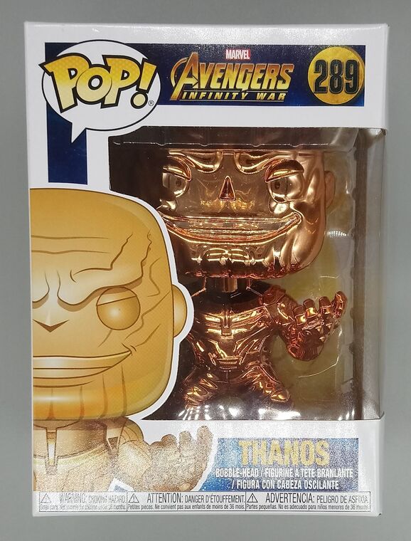 #289 Thanos (Orange) - Chrome - Marvel Avengers Infinity War