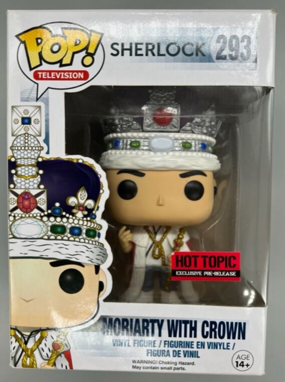 #293 Moriarty with Crown - Sherlock - BOX DAMAGE