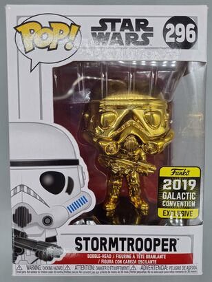 #296 Stormtrooper (Gold) Chrome - Star Wars - 2019 Con