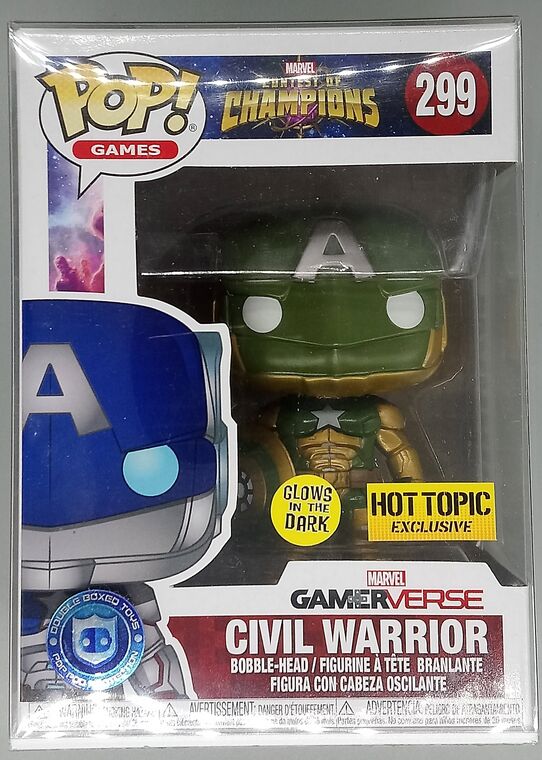 #299 Civil Warrior (Secret Empire) Glow Marvel Contest of Ch