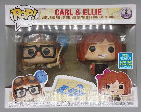 [2 Pack] Carl & Ellie - Disney UP! - 2019 Con Release