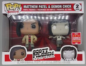 [2 Pack] Matthew Patel & Demon Chick Scott Pilgrim 20 DAMAGE