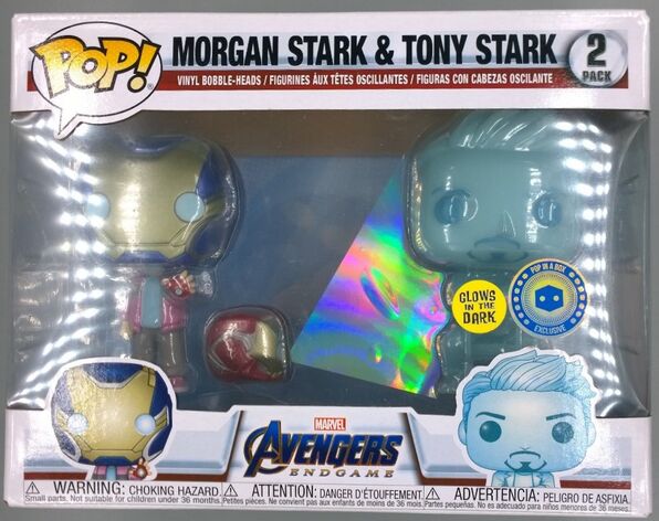 [2 Pack] Morgan Stark & Tony Stark Marvel Avengers Endgame