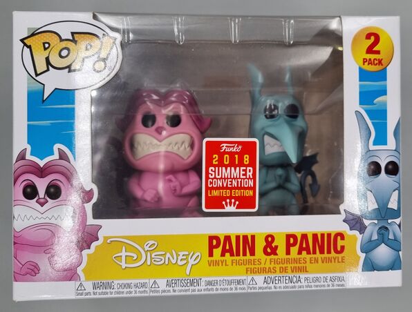 [2 Pack] Pain & Panic - Disney Hercules - 2018 Con