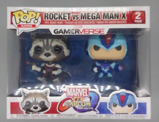 [2 Pack] Rocket vs Mega Man X - Capcom vs. Marvel