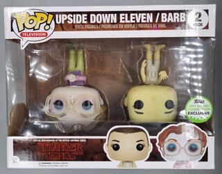 [2 Pack] Upside Down Eleven / Barb Stranger Things 2017 Con