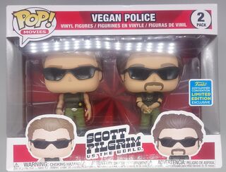[2 Pack] Vegan Police - Scott Pilgrim vs. the World - 2019 C