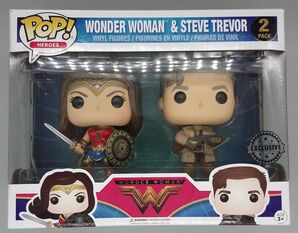 [2 Pack] Wonder Woman & Steve Trevor - DC Wonder Woman
