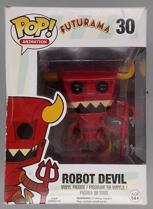 #30 Robot Devil - Futurama - BOX DAMAGE