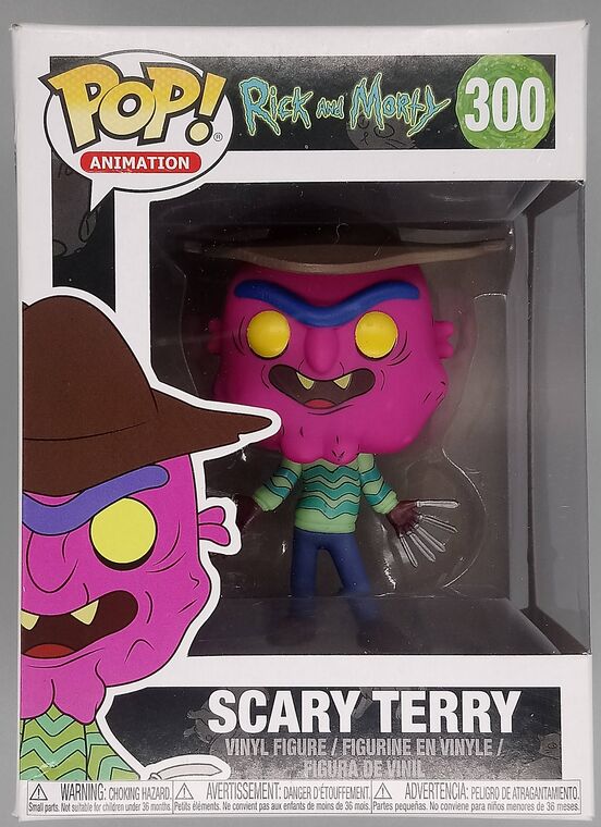 #300 Scary Terry - Rick And Morty - BOX DAMAGE