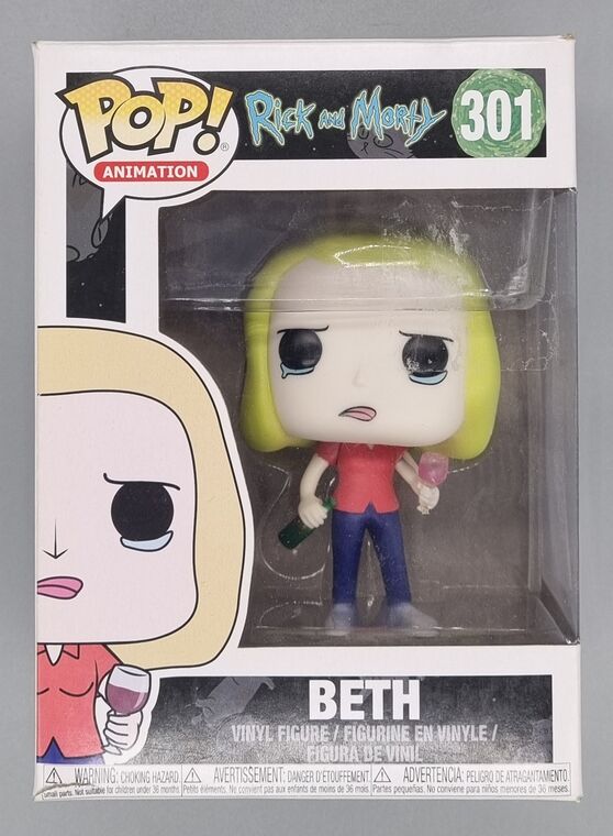 #301 Beth (Wine Glass) - Rick and Morty